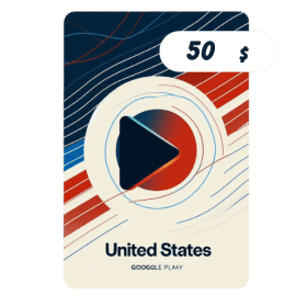 گیفت کارت گوگل پلی امریکا 50 دلار