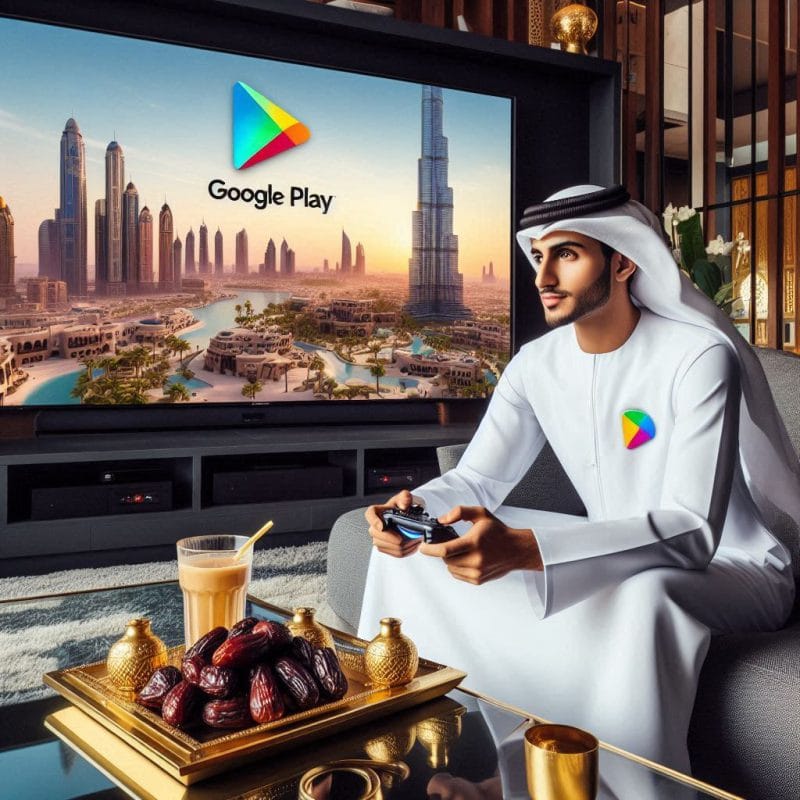 گوگل پلی در امارات