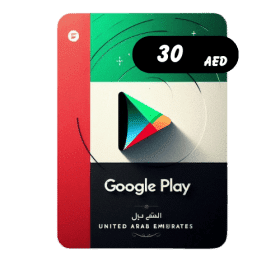 گیفت کارت گوگل پلی امارات 30 درهم