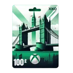 گیفت کارت xbox 100 پوند