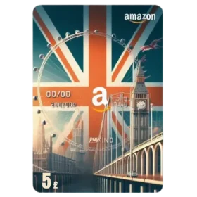 گیفت کارت آمازون 5 پوند