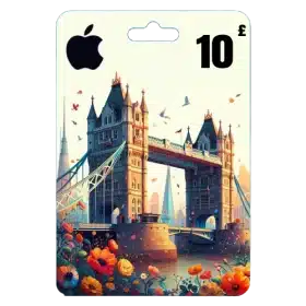 گیفت کارت اپل انگلیس 10 پوند