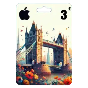 گیفت کارت اپل انگلیس 3 پوند