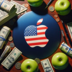 دلار آمریکا برای اپل