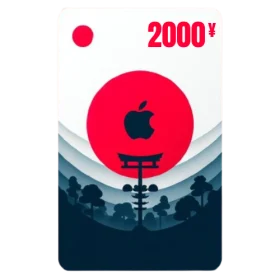 گیفت کارت اپل ژاپن 2000 ین