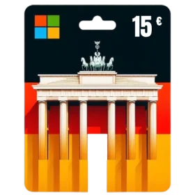 گیفت کارت مایکروسافت 15 یورو آلمان