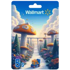 گیفت کارت والمارت 5 دلار