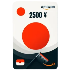 گیفت کارت آمازون ژاپن 2500 ین
