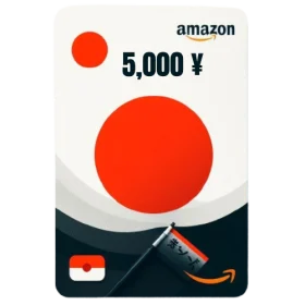 گیفت کارت آمازون ژاپن 5000 ین