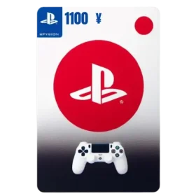 گیفت کارت پلی استیشن ژاپن 1100 ین