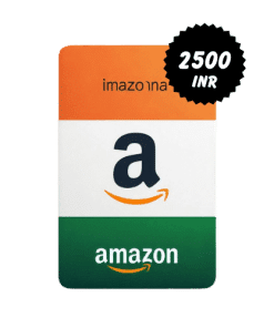 گیفت کارت آمازون هند 2500 روپیه