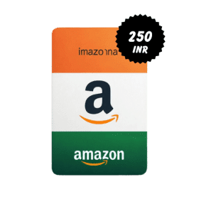 گیفت کارت آمازون هند 250 روپیه