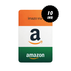 گیفت کارت آمازون هند 10 روپیه