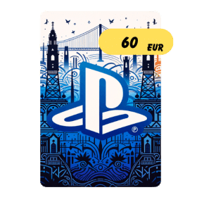 گیفت کارت پلی استیشن پرتغال 60 یورو