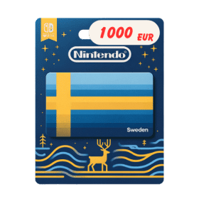 گیفت کارت نینتندو سوئد 1000 یورو