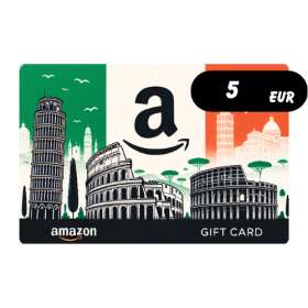 گیفت کارت آمازون ایتالیا 5 یورو