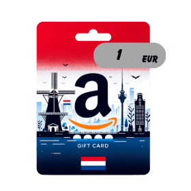 گیفت کارت آمازون هلند 1 یورو
