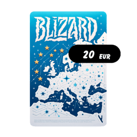 گیفت کارت بلیزارد اروپا 20 یورو
