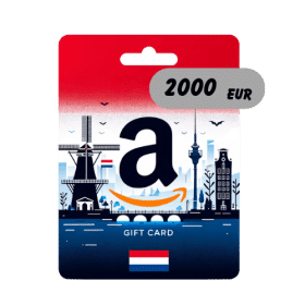 گیفت کارت آمازون هلند 2000 یورو