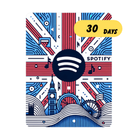 گیفت کارت اسپاتیفای 1 ماهه