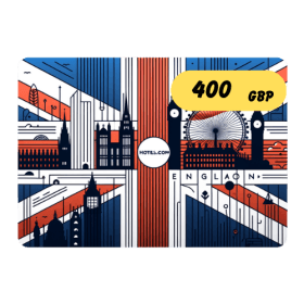 گیفت کارت هتلز انگلیس 400 پوند