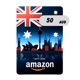 گیفت کارت آمازون استرالیا 50 AUD