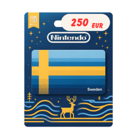 گیفت کارت نینتندو سوئد 250 یورو