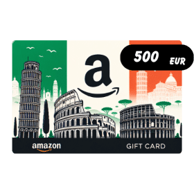 گیفت کارت آمازون ایتالیا 500 یورو