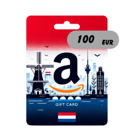 گیفت کارت آمازون هلند 100 یورو