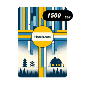 گیفت کارت هتلز سوئد 1500 کرون