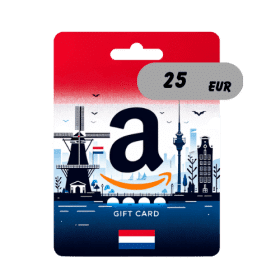 گیفت کارت آمازون هلند 25 یورو