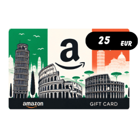 گیفت کارت آمازون ایتالیا 25 یورو