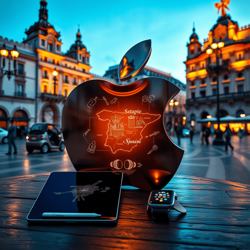 اپل در اسپانیا