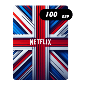گیفت کارت نتفلیکس انگلیس 100 پوند