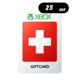 گیفت کارت ایکس باکس سوئیس 25 فرانک