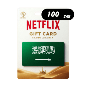 گیفت کارت نتفلیکس عربستان 100 ریال