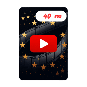 گیفت کارت نتفلیکس اروپا 40 یورو