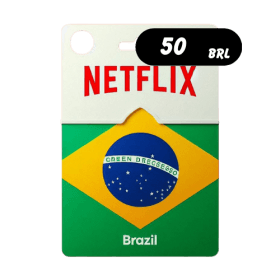 گیفت کارت نتفلیکس برزیل 50 رئال