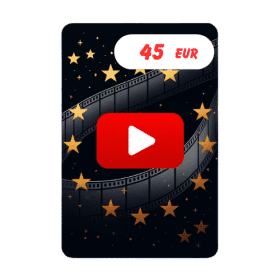 گیفت کارت نتفلیکس اروپا 45 یورو