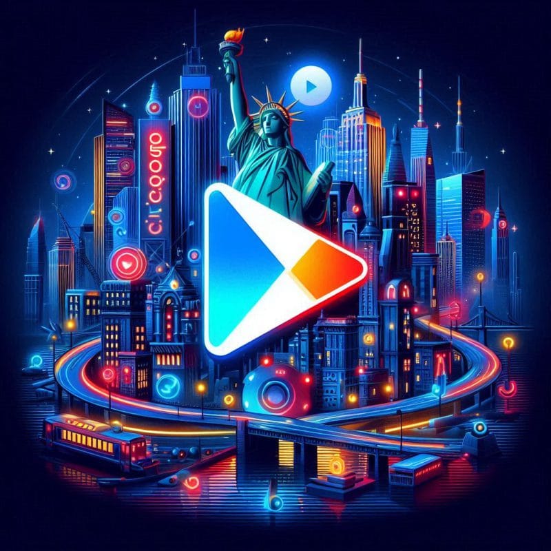 گوگل پلی در امریکا