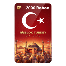 گیفت کارت روبلاکس ترکیه 2000 روبوکس
