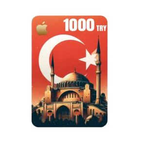 گیفت کارت اپل ترکیه 1000 لیر